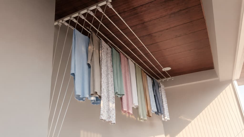 Ceiling Cloth Hangers - Ceiling Mounted Pulley Hanger