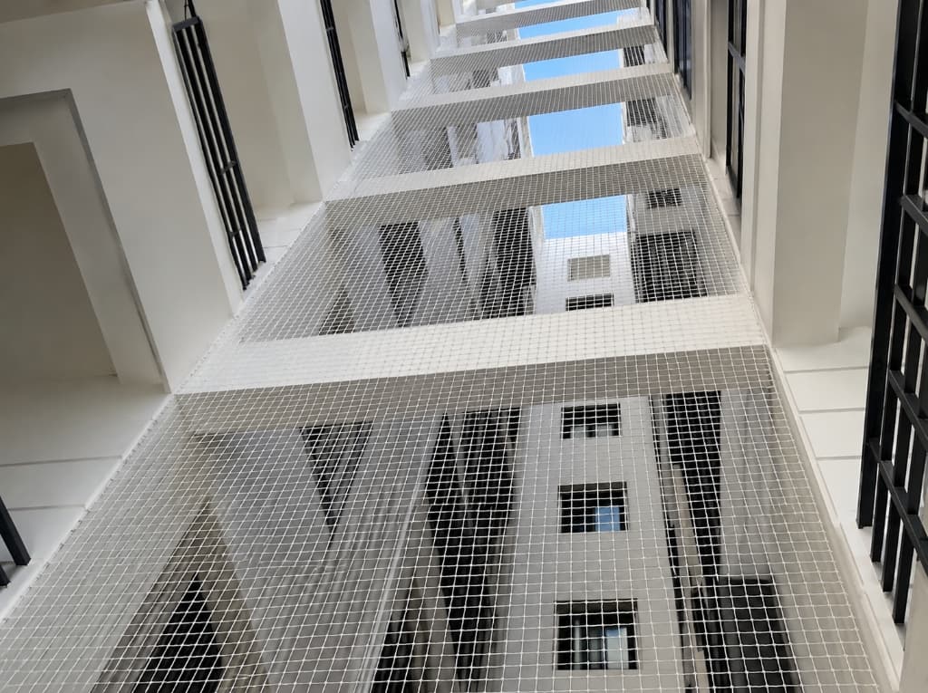Pigeon Nets - High-Rise Atrium Enclosure