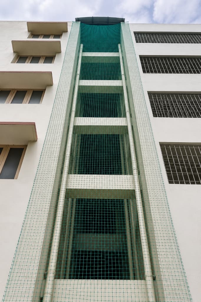 Pigeon Nets - Building Duct Area Netting