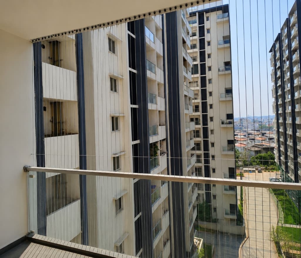 Apartment Balcony Complete Grill Enclosure